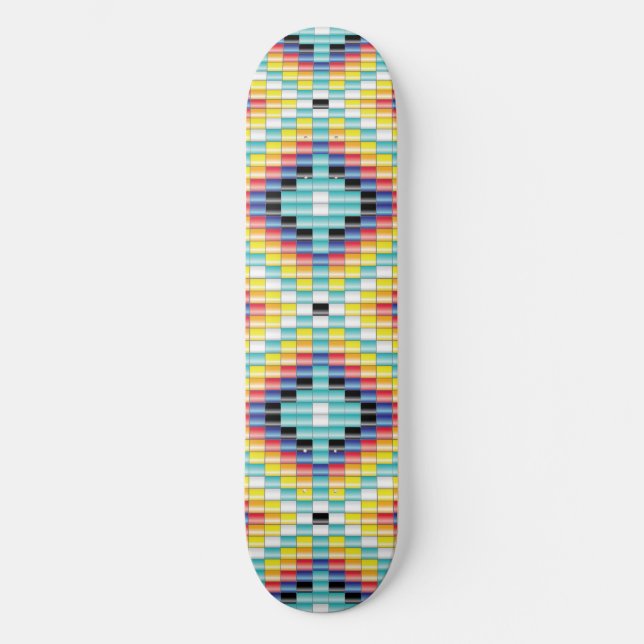 Skateboard Patrón de cuentas Navajo (Anverso)