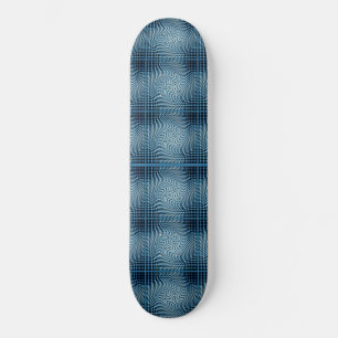 SKATEBOARD PATRÓN DE CURVA EN ESPIRAL ONDULADA