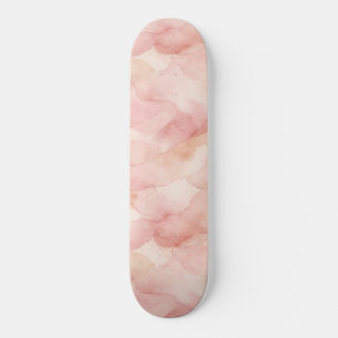 Skateboard Patrón de diseño abstracto moderno de color rosa s