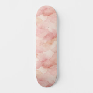 Skateboard Patrón de diseño abstracto moderno rosa suave