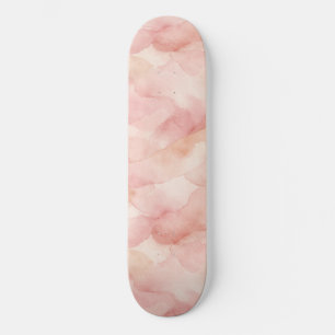 Skateboard Patrón de diseño abstracto moderno rosa suave