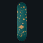 Skateboard Patrón de espacio<br><div class="desc">Patrón vectorial de espacio sin foco.  © y ® Bigstock® - Todos los derechos reservados.</div>