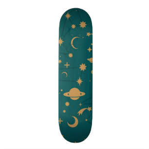 Skateboard Patrón de espacio