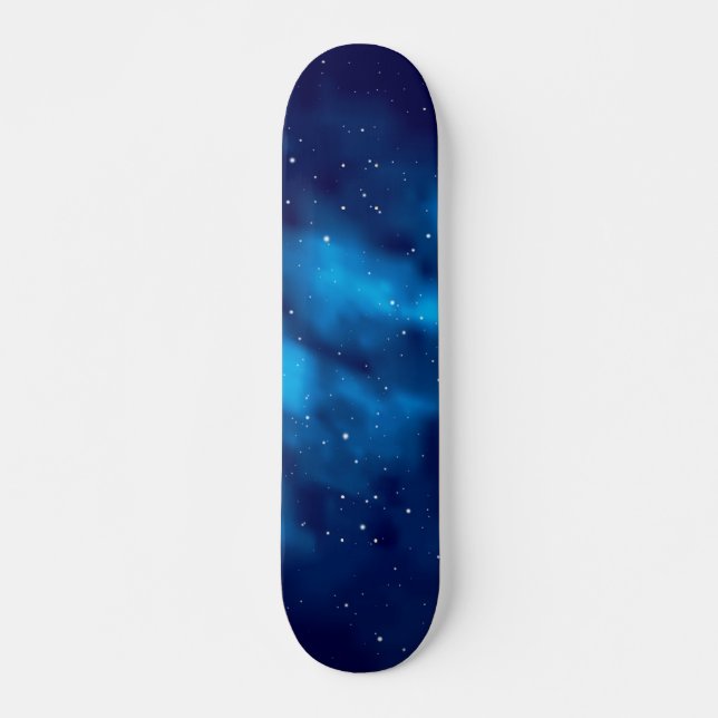 Skateboard Patrón de espacio (Anverso )