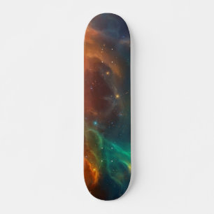 Skateboard Patrón de espacio