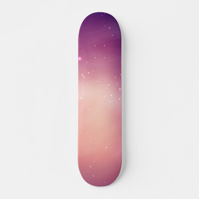 Skateboard Patrón de espacio (Anverso )