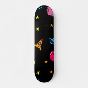 Skateboard Patrón de espacio