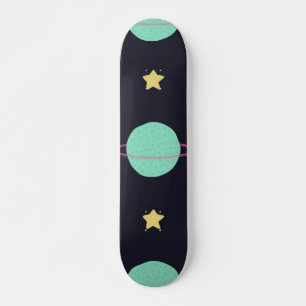 Skateboard Patrón de espacio