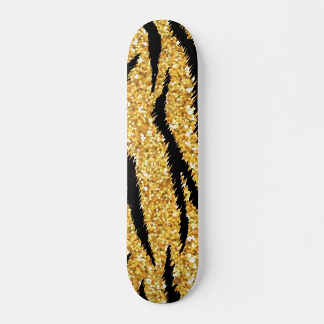 Skateboard Patrón de estampado animal (Anverso )