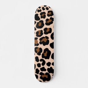 Skateboard Patrón de estampado animal