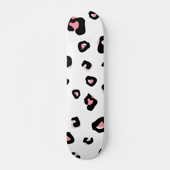 Skateboard Patrón de estampado animal (Anverso )