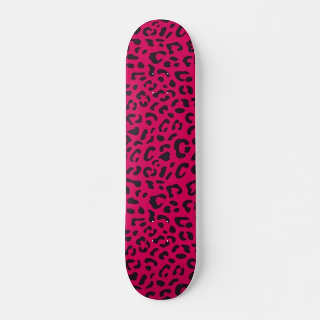 Skateboard Patrón de estampado animal (Anverso )