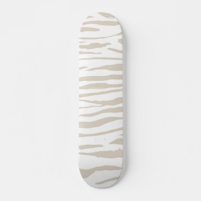 Skateboard Patrón de estampado animal (Anverso )