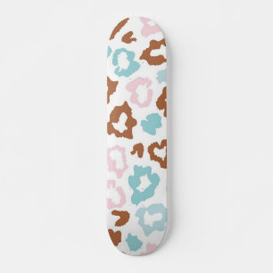 Skateboard Patrón de estampado animal
