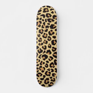 Skateboard Patrón de estampado de animales con fauna africana