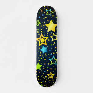Skateboard Patrón de estrellas
