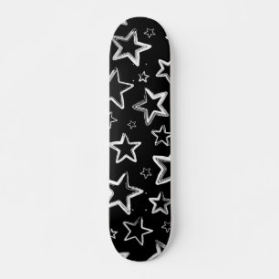 Skateboard Patrón de estrellas
