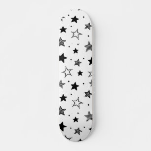 Skateboard Patrón de estrellas