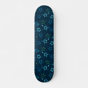 Skateboard Patrón de estrellas