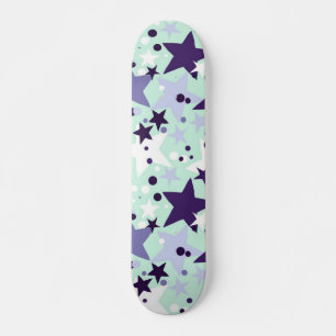 Skateboard Patrón de estrellas