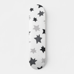 Skateboard Patrón de estrellas