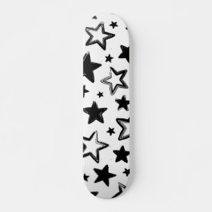 Skateboard Patrón de estrellas
