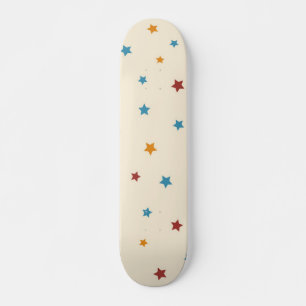 Skateboard Patrón de estrellas