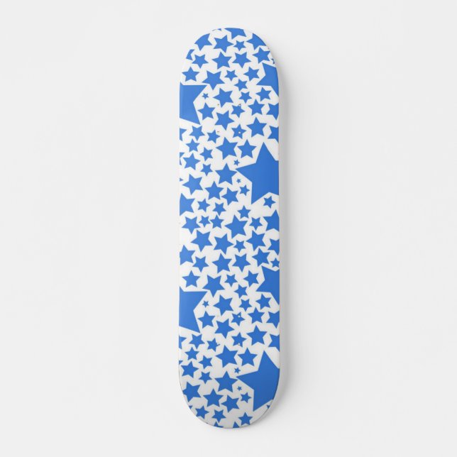 Skateboard Patrón de estrellas (Anverso )
