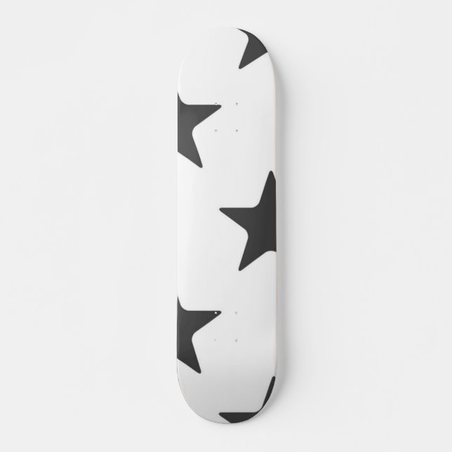 Skateboard Patrón de estrellas (Anverso )
