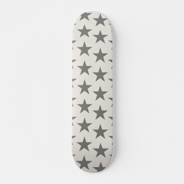 Skateboard Patrón de estrellas (Anverso )