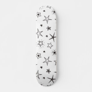 Skateboard Patrón de estrellas