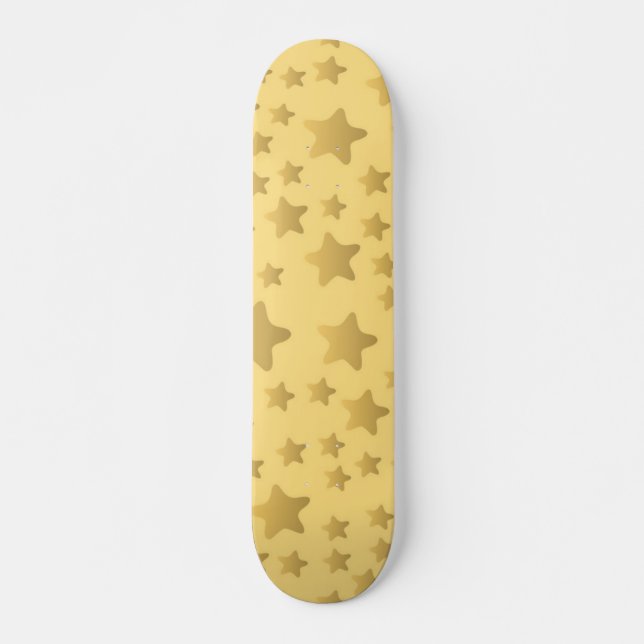 Skateboard Patrón de estrellas (Anverso )