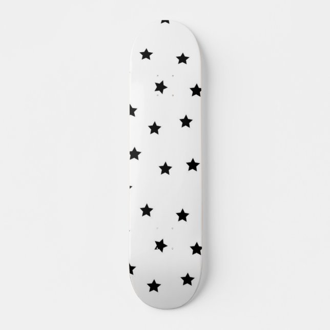 Skateboard Patrón de estrellas (Anverso )
