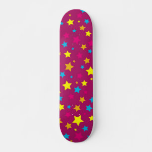 Skateboard Patrón de estrellas