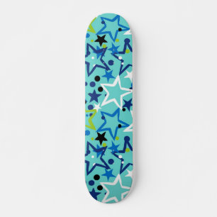 Skateboard Patrón de estrellas