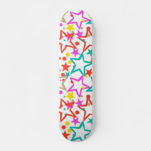 Skateboard Patrón de estrellas