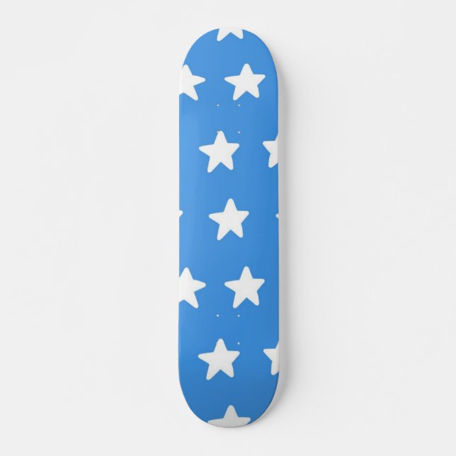 Skateboard Patrón de estrellas (Anverso )