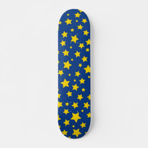 Skateboard Patrón de estrellas