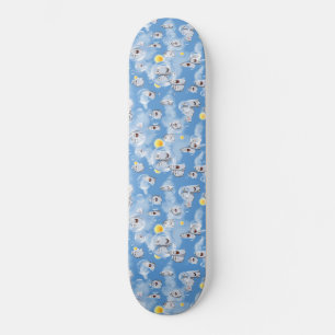 Skateboard Patrón de fantasma