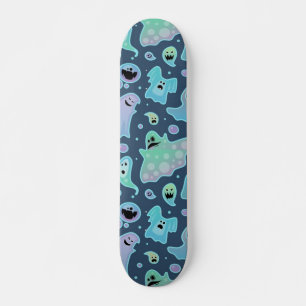 Skateboard Patrón de fantasma