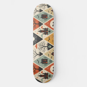 Skateboard Patrón de fantasma oscuro