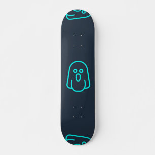 Skateboard Patrón de fantasmas