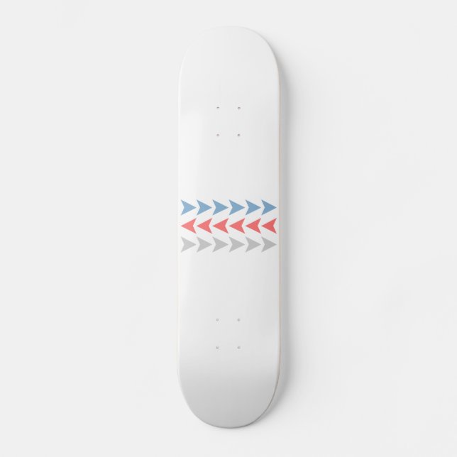 Skateboard Patrón de flecha (Anverso)