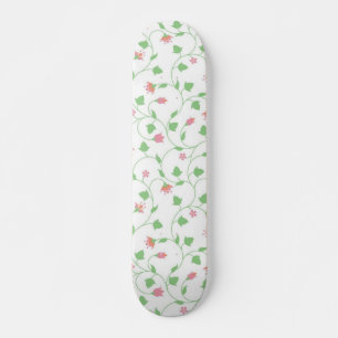 Skateboard Patrón de flores
