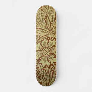 Skateboard Patrón de flores de la Antigüedad de William Morri
