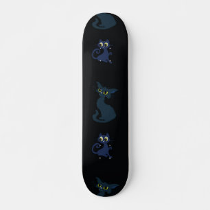 Skateboard Patrón de gato