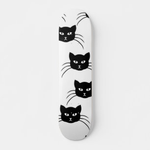 Skateboard Patrón de gato