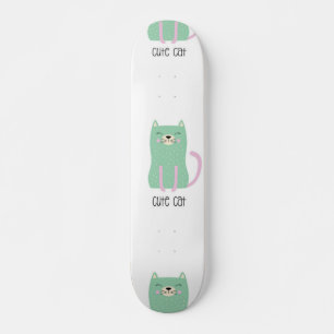 Skateboard Patrón de gato