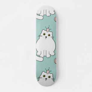 Skateboard Patrón de gato