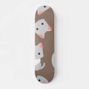 Skateboard Patrón de gato